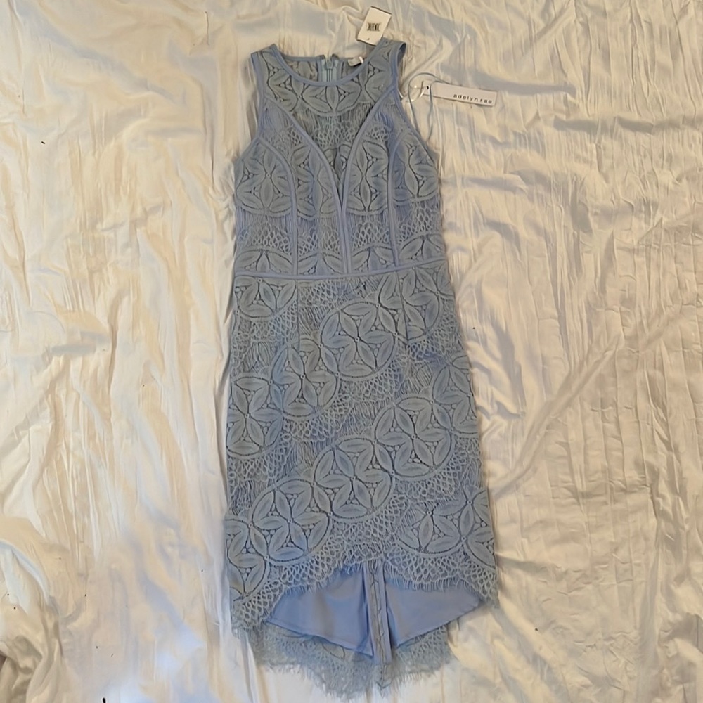 Adelyn Rae light blue dress